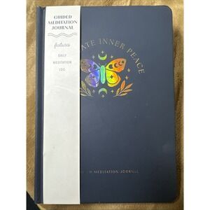 Spritz Guided Mediatation‎ Journal - Elevate Inner Peace Hardcover 120 Pages New